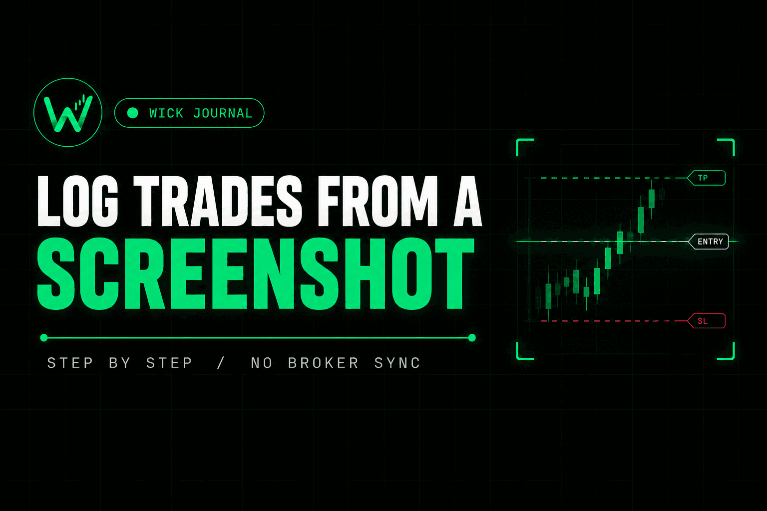 How to Log Trades From a Screenshot (Step by Step)