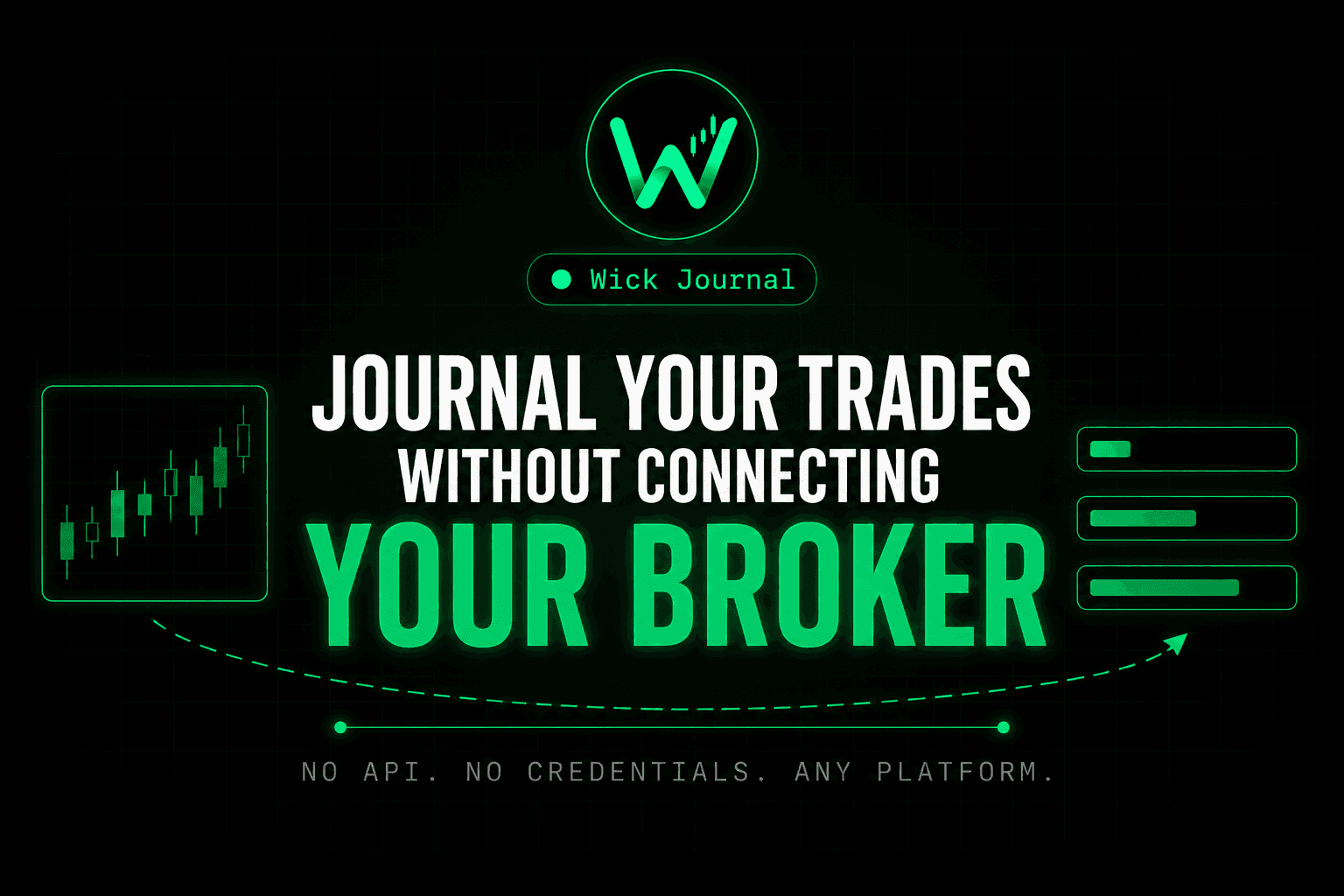 How to Journal Trades Without Connecting Your Broker